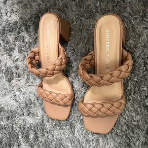 Braided heels